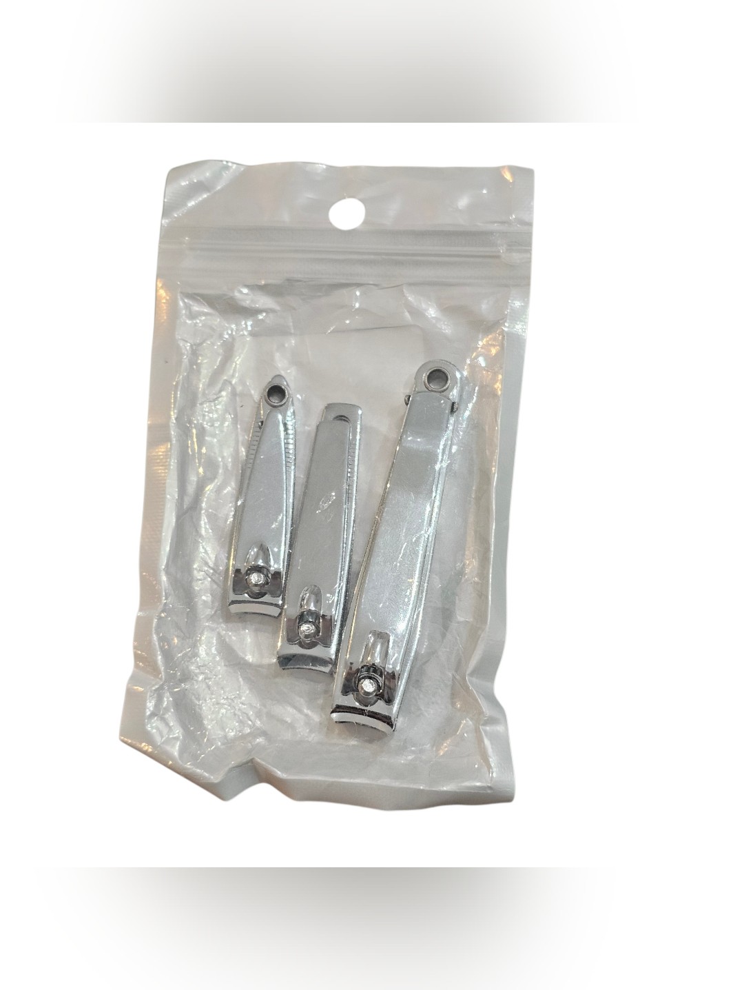 Nail Clippers Set, 3 Pcs Ultra Sharp Stainless Steel Fingernail & Toenail New